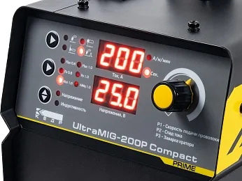 Полуавтомат КЕДР UltraMIG-200 Compact (220В, 40-200А) АбразивПромТорг фото 2 Полуавтомат КЕДР UltraMIG-200 Compact (220В, 40-200А) АбразивПромТорг фото 2