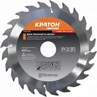  Диск пильный по дереву Кратон PROFESSIONAL 210x32 мм, 24Т 1 06 03 029 АбразивПромТорг