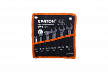  Набор ключей рожковых Кратон SWS-01 6 пр 2 27 01 001 АбразивПромТорг