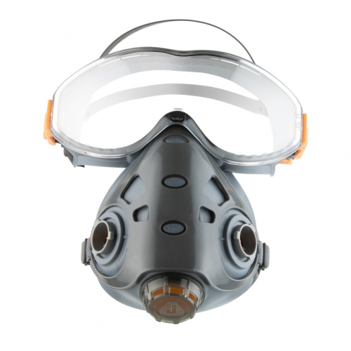  Полумаска фильтрующая с интегрированными очками Jeta Safety 9500 Air Optics размер L  АбразивПромТорг