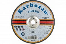  Круг зачистной Karbosan 230x6,4x22 A24RS BF80 T41 Турция 910600 АбразивПромТорг